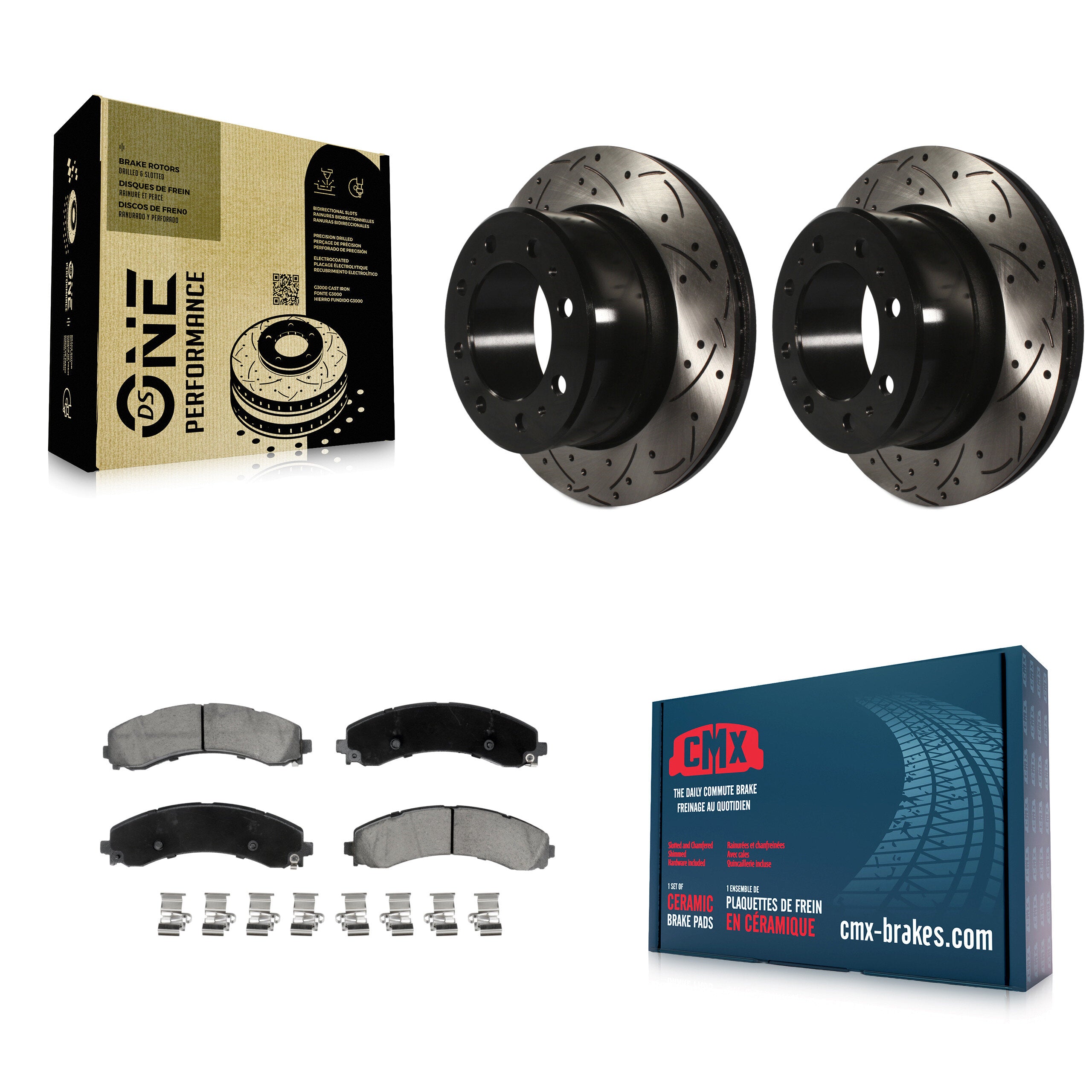 Transit Auto KDC-101293 Disc Brake Kit for 2020-2021 Ram 3500 - Rear product image