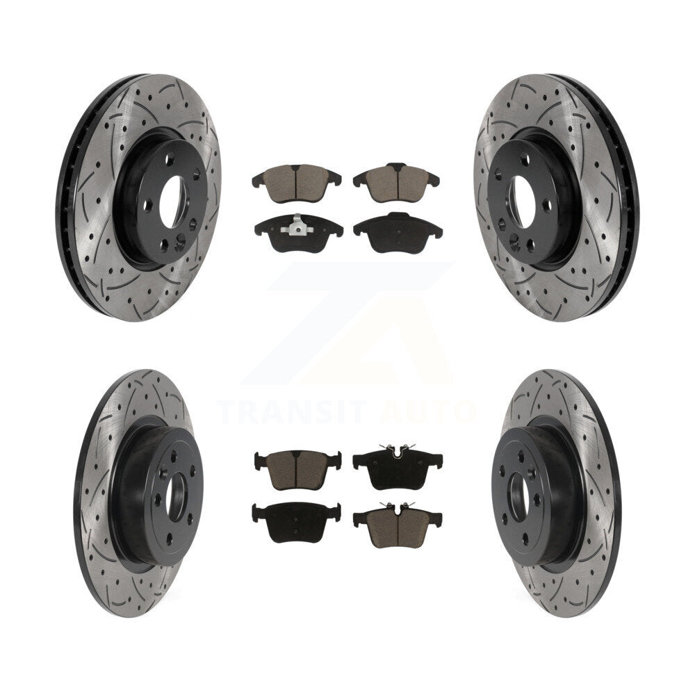 Transit Auto KDC-101294 Disc Brake Kit for 2016-2019 Land Rover Range Rover Evoque - Front and Rear product image