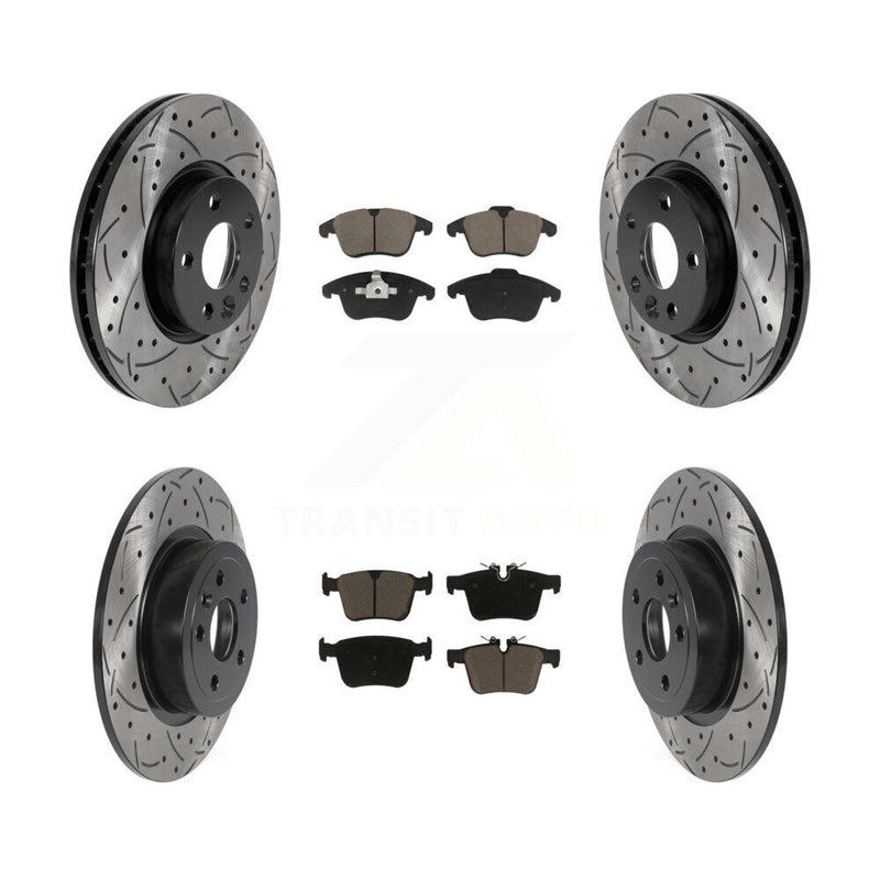 Transit Auto KDC-101294 Disc Brake Kit for 2016-2019 Land Rover Range Rover Evoque - Front and Rear product image