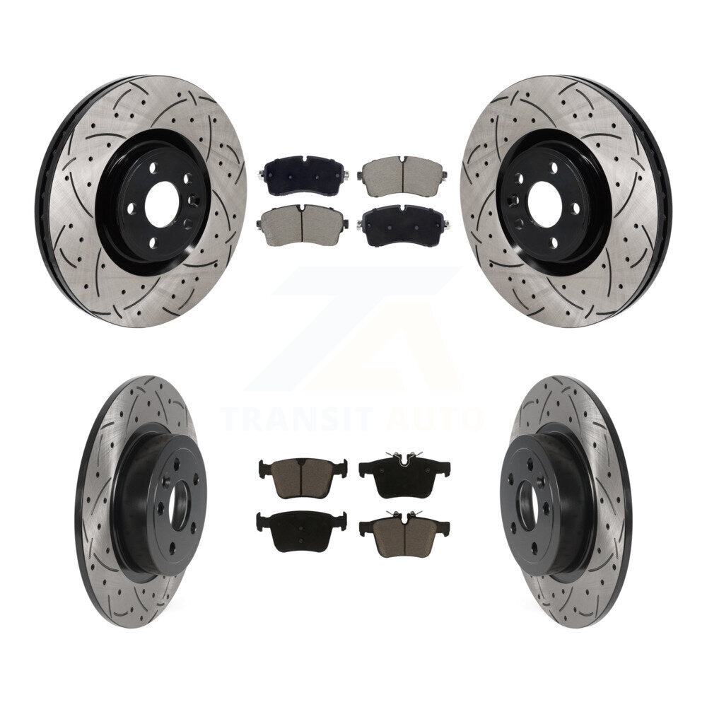 Transit Auto KDC-101295 Disc Brake Kit for 2016-2019 Land Rover Range Rover Evoque - Front and Rear product image