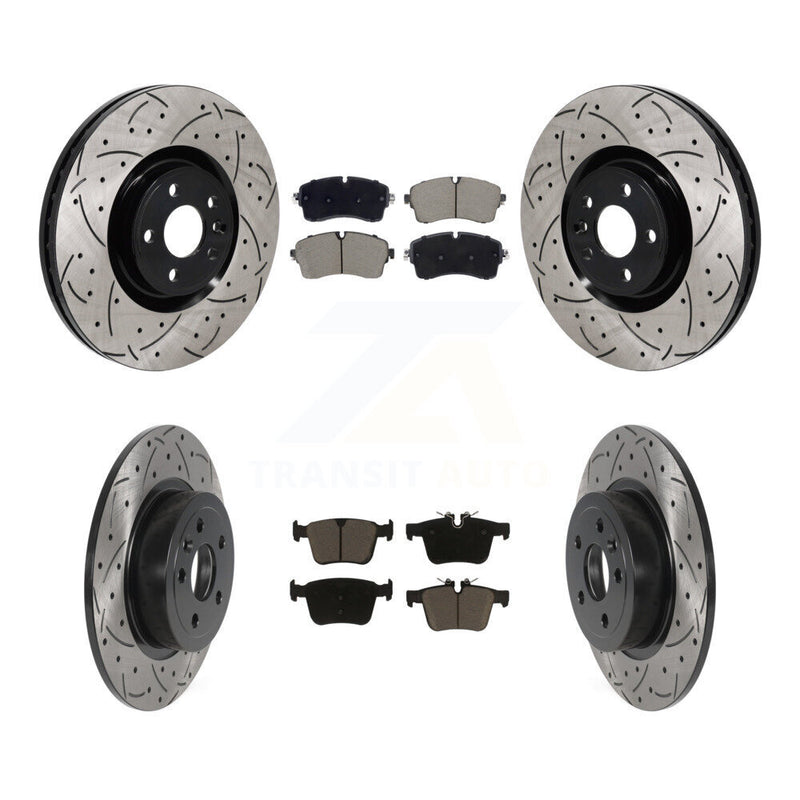Transit Auto KDC-101295 Disc Brake Kit for 2016-2019 Land Rover Range Rover Evoque - Front and Rear product image