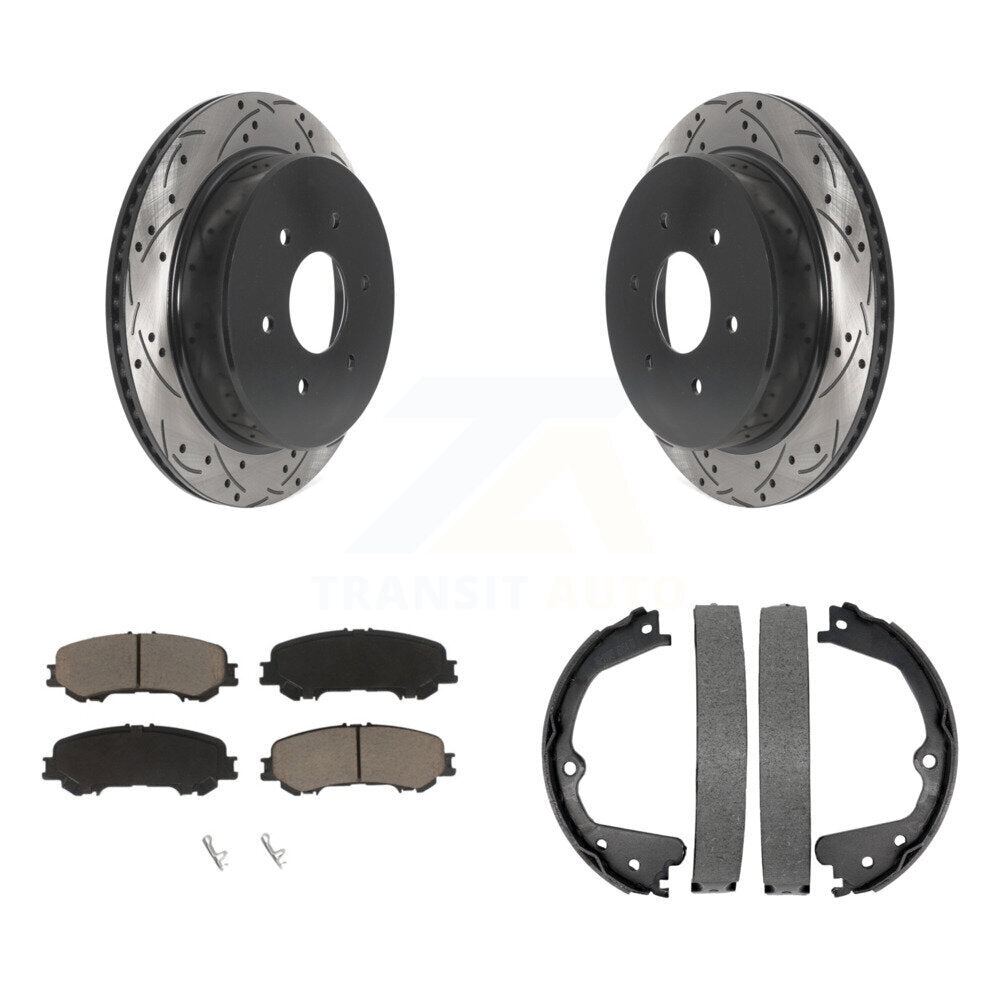 Transit Auto KDC-101296 Disc Brake Kit for 2017-2023 Nissan TITAN - Rear product image