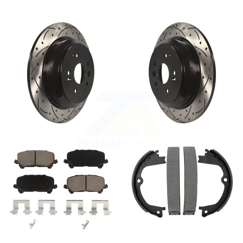 Transit Auto KDC-101299 Disc Brake Kit for 2014-2016 Acura MDX - Rear product image