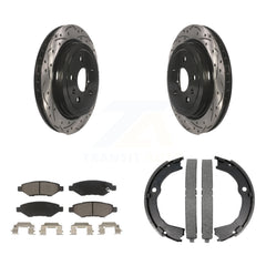 Transit Auto KDC-101302 Disc Brake Kit for 2008-2015 Cadillac CTS, Chevrolet Camaro - Rear product image