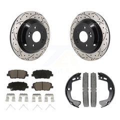 Transit Auto KDC-101314 Disc Brake Kit for 2018-2022 Genesis G70, Kia Stinger - Rear product image