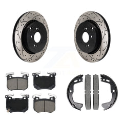 Transit Auto KDC-101315 Disc Brake Kit for 2018-2021 Genesis G70, Kia Stinger - Rear product image