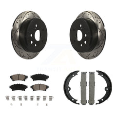 Transit Auto KDC-101317 Disc Brake Kit for 2014-2015 Lexus IS250 - Rear product image