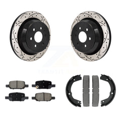 Transit Auto KDC-101320 Disc Brake Kit for 2021-2022 Chevrolet Colorado, GMC Canyon - Rear product image