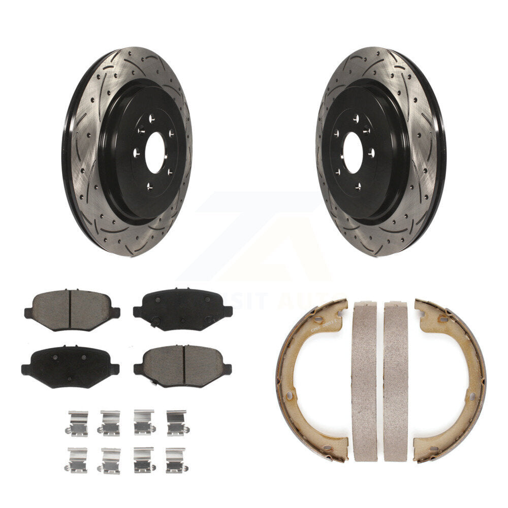Transit Auto KDC-101331 Disc Brake Kit for 2013-2016 Lincoln MKT - Rear product image