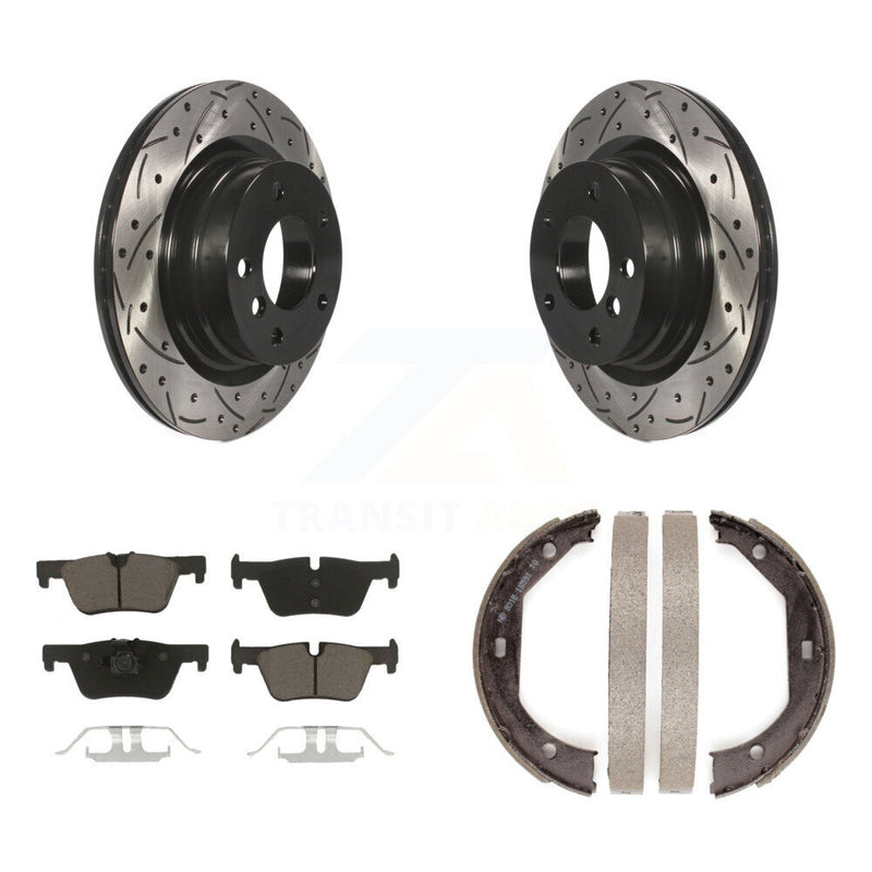 Transit Auto KDC-101333 Disc Brake Kit for 2012-2013 BMW 328i - Rear product image
