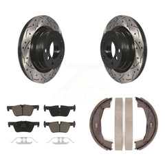 Transit Auto KDC-101334 Disc Brake Kit for 2012-2021 BMW 230i, BMW 230i xDrive, BMW 320i & more - Rear product image