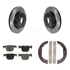 Transit Auto KDC-101335 Disc Brake Kit for 2012-2020 BMW 330i, BMW 330i GT xDrive, BMW 330i xDrive & more - Rear product image