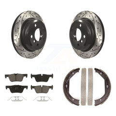 Transit Auto KDC-101336 Disc Brake Kit for 2013-2020 BMW 320i xDrive, BMW 328d xDrive, BMW 330i & more - Rear product image