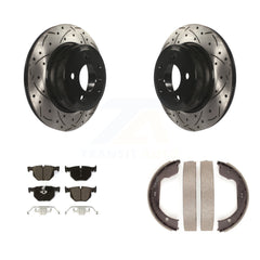Transit Auto KDC-101345 Disc Brake Kit for 2007-2019 BMW X5, BMW X6 - Rear product image