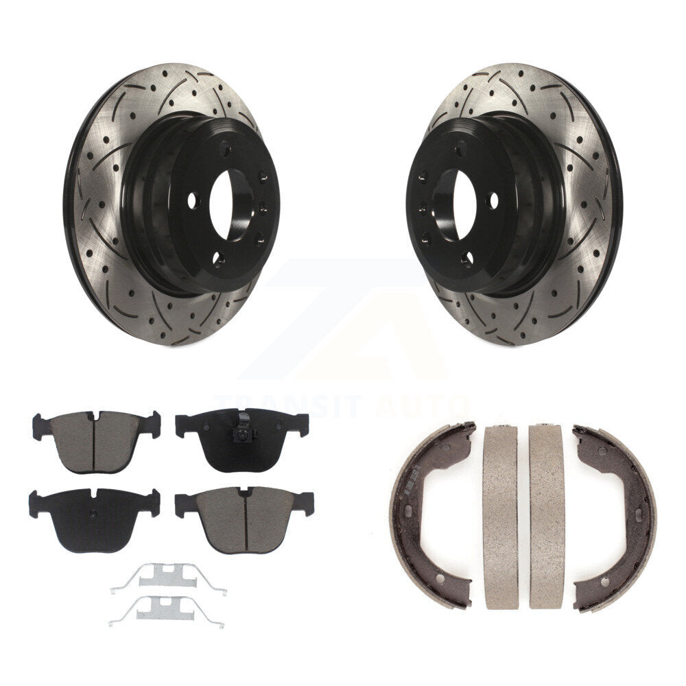 Transit Auto KDC-101346 Disc Brake Kit for 2009 BMW X6 - Rear product image