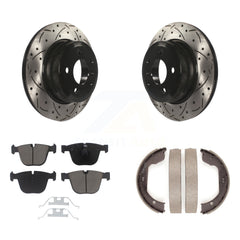 Transit Auto KDC-101346 Disc Brake Kit for 2009 BMW X6 - Rear product image