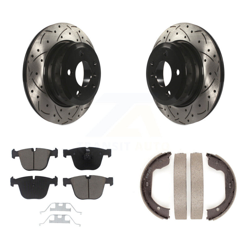 Transit Auto KDC-101346 Disc Brake Kit for 2009 BMW X6 - Rear product image