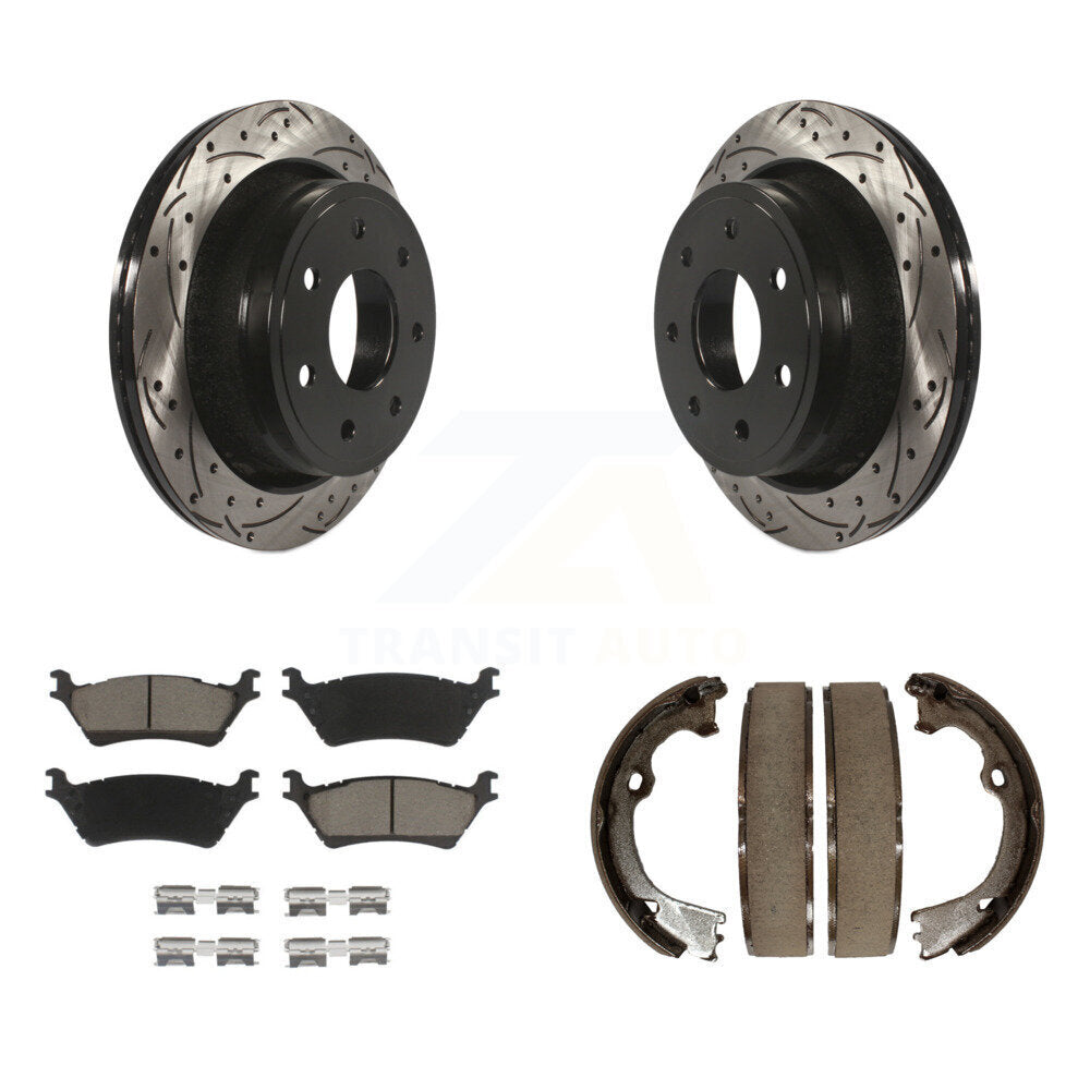 Transit Auto KDC-101348 Disc Brake Kit for 2012-2014 Ford F-150 - Rear product image