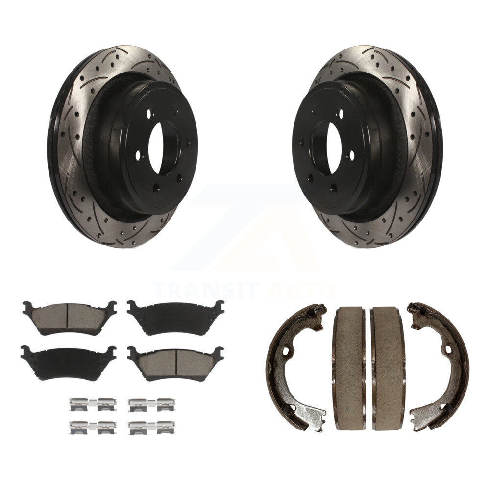 Transit Auto KDC-101349 Disc Brake Kit for 2012-2020 Ford F-150 - Rear product image