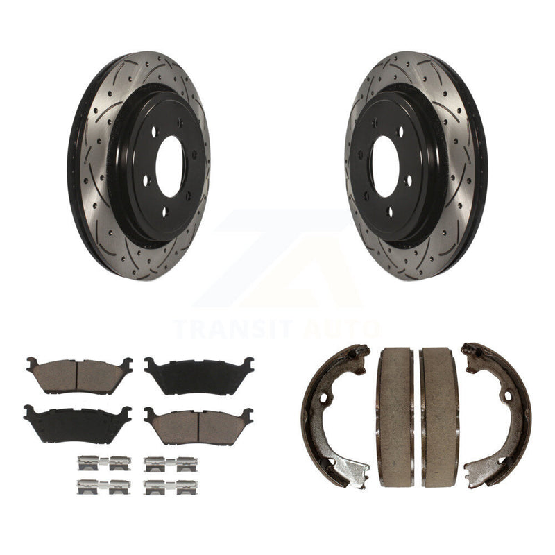 Transit Auto KDC-101350 Disc Brake Kit for 2015-2017 Ford F-150 - Rear product image