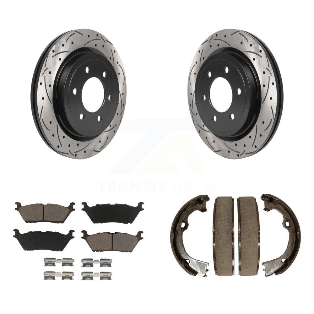 Transit Auto KDC-101351 Disc Brake Kit for 2018-2020 Ford F-150 - Rear product image