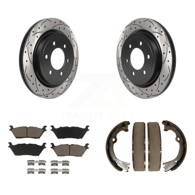 Transit Auto KDC-101351 Disc Brake Kit for 2018-2020 Ford F-150 - Rear product image