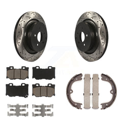 Transit Auto KDC-101354 Disc Brake Kit for 2009-2016 INFINITI Q70, INFINITI Q70L, INFINITI Q50 & more - Rear product image