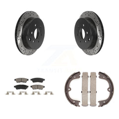 Transit Auto KDC-101355 Disc Brake Kit for 2005-2023 Nissan Xterra, Nissan Frontier - Rear product image