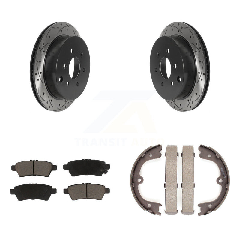 Transit Auto KDC-101356 Disc Brake Kit for 2006-2007 Nissan Xterra - Rear product image