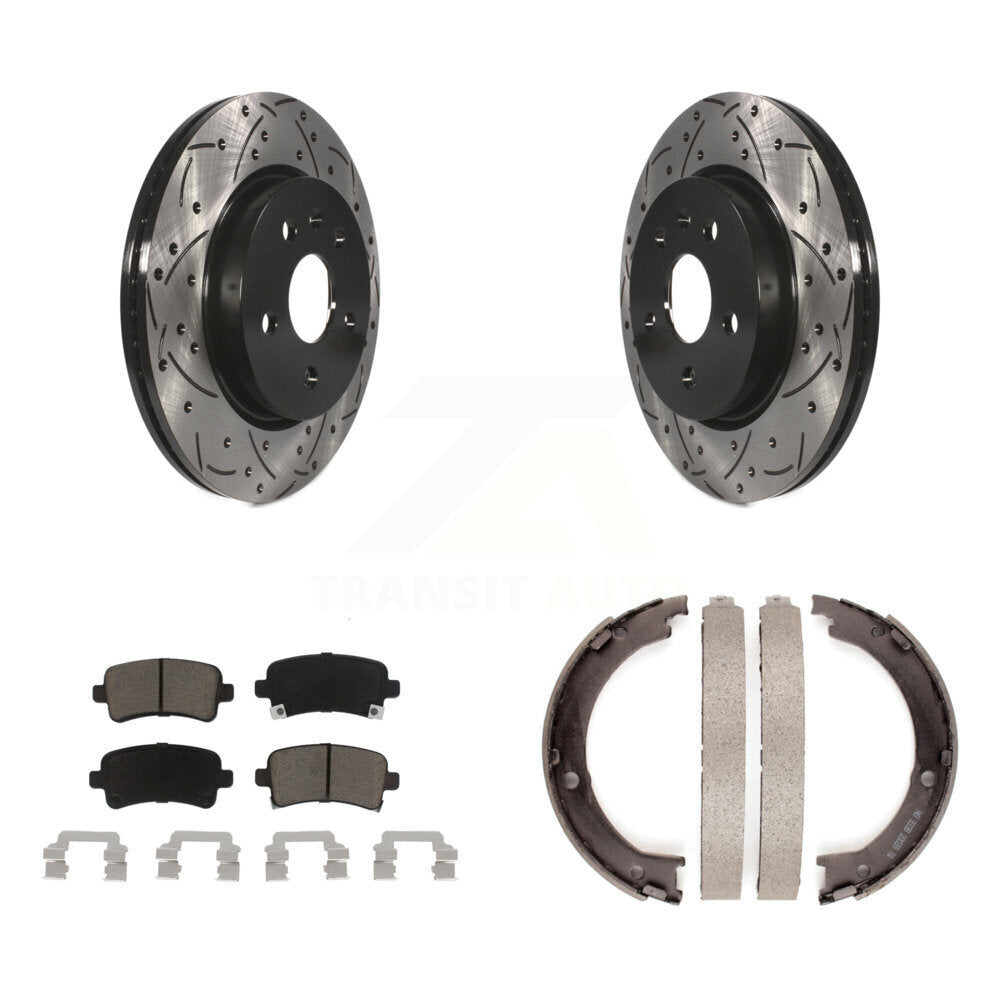 Transit Auto KDC-101359 Disc Brake Kit for 2014-2019 Cadillac XTS - Rear product image