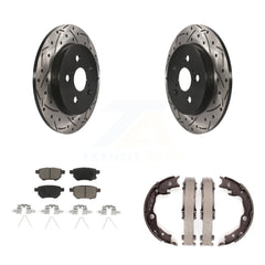 Transit Auto KDC-101363 Disc Brake Kit for 2009-2012 Pontiac Vibe, Toyota Matrix - Rear product image
