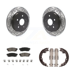 Transit Auto KDC-101365 Disc Brake Kit for 2018-2023 Toyota Camry, Toyota RAV4 - Rear product image