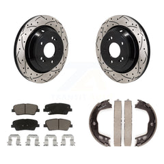 Transit Auto KDC-101366 Disc Brake Kit for 2011-2013 Hyundai Equus - Rear product image