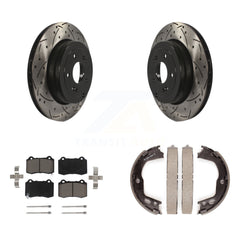 Transit Auto KDC-101369 Disc Brake Kit for 2010-2016 Hyundai Genesis Coupe - Rear product image
