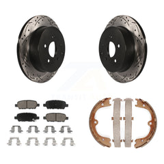 Transit Auto KDC-101372 Disc Brake Kit for 2004-2008 INFINITI FX35, INFINITI FX45, Nissan Quest - Rear product image