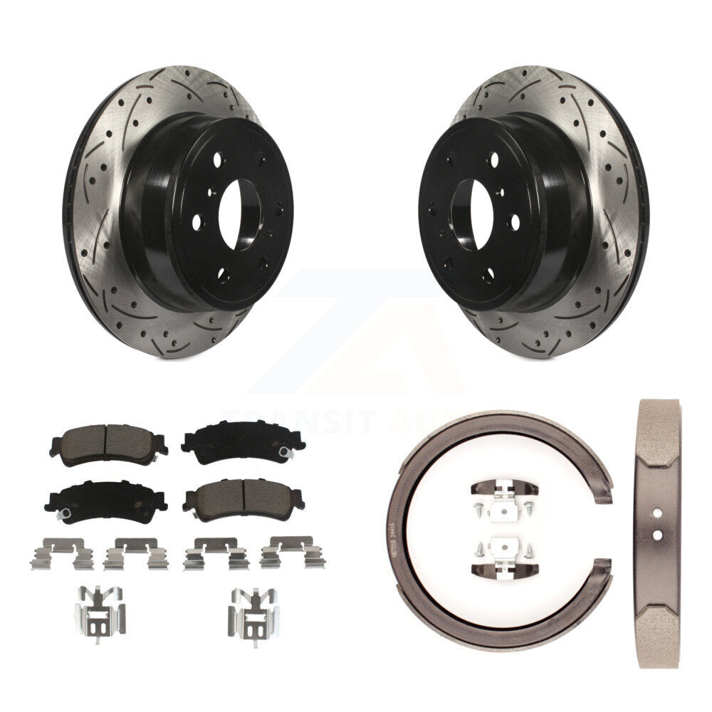 Transit Auto KDC-101374 Disc Brake Kit for 2007 GMC Sierra 1500 Classic - Rear product image