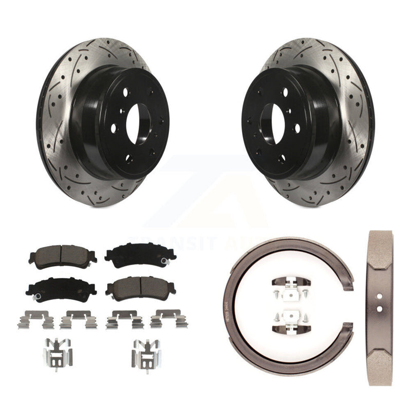 Transit Auto KDC-101374 Disc Brake Kit for 2007 GMC Sierra 1500 Classic - Rear product image