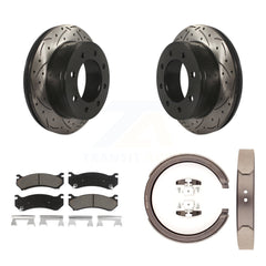 Transit Auto KDC-101378 Disc Brake Kit for 2003-2004 GMC Sierra 2500, GMC Yukon XL 2500 - Rear product image