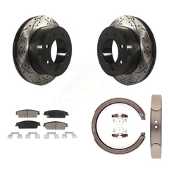 Transit Auto KDC-101379 Disc Brake Kit for 2011 Chevrolet Silverado 1500 - Rear product image