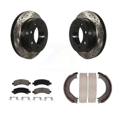 Transit Auto KDC-101387 Disc Brake Kit for 2006-2008 Chevrolet Express 2500, Chevrolet Express 3500, GMC Savana 3500 - Rear product image