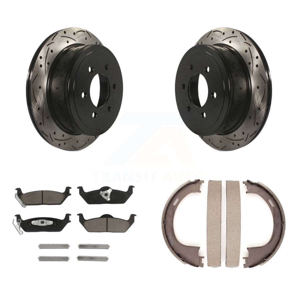 Transit Auto KDC-101395 Disc Brake Kit for 2004-2008 Lincoln Mark LT, Ford F-150 - Rear product image