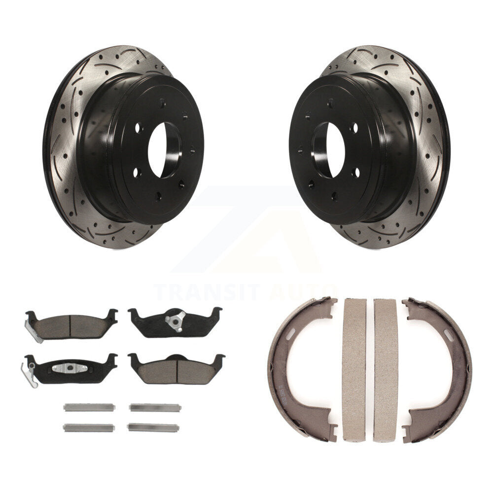 Transit Auto KDC-101396 Disc Brake Kit for 2004-2008 Lincoln Mark LT, Ford F-150 - Rear product image