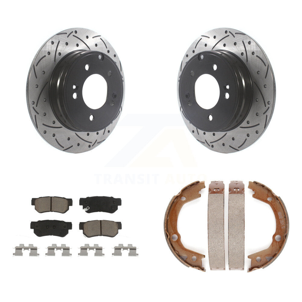 Transit Auto KDC-101399 Disc Brake Kit for 2006-2008 Hyundai Sonata - Rear product image