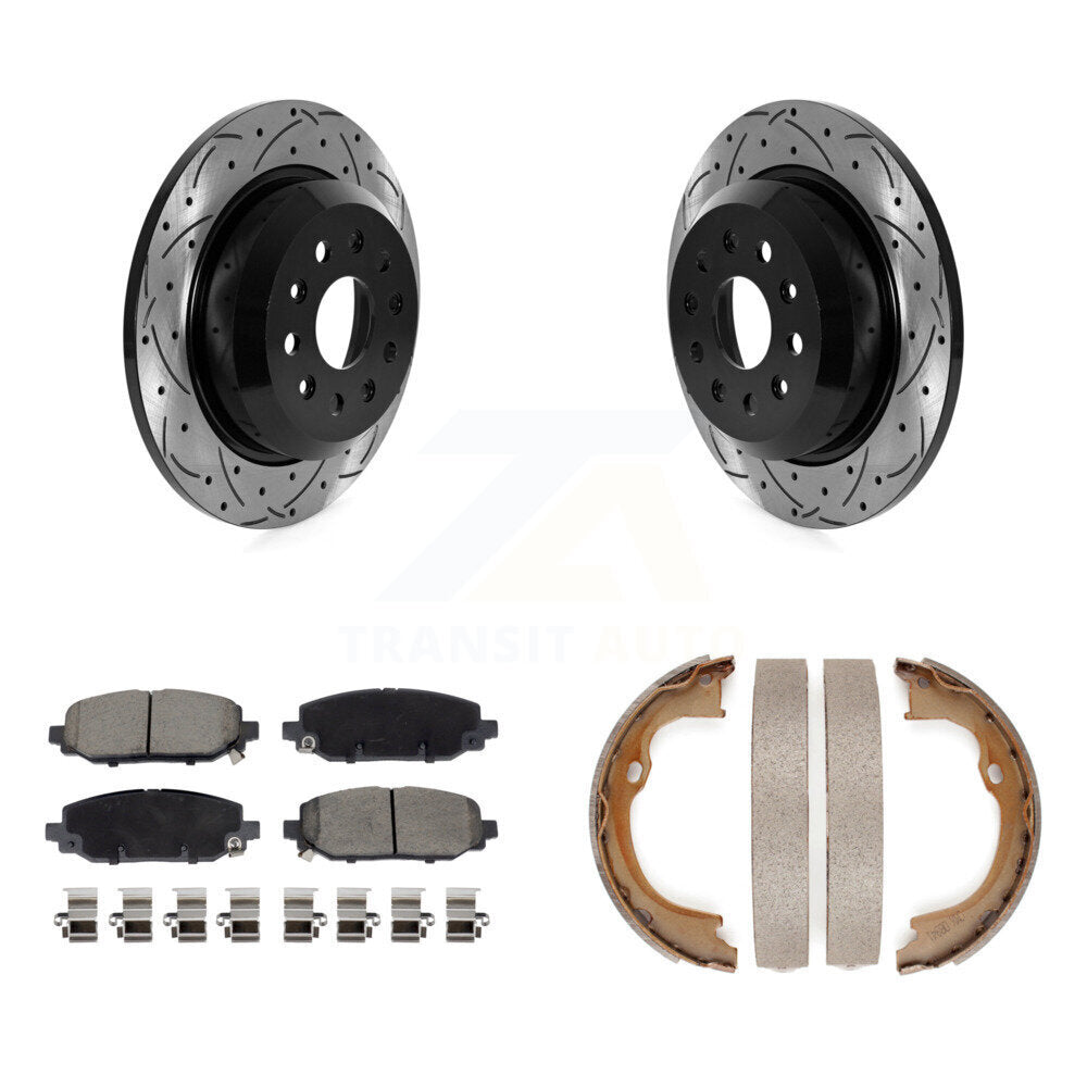 Transit Auto KDC-101402 Disc Brake Kit for 2018-2020 Jeep Wrangler - Rear product image