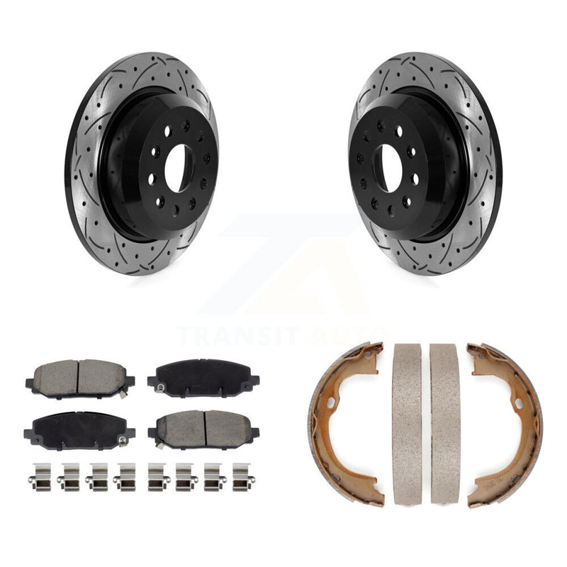 Transit Auto KDC-101402 Disc Brake Kit for 2018-2020 Jeep Wrangler - Rear product image