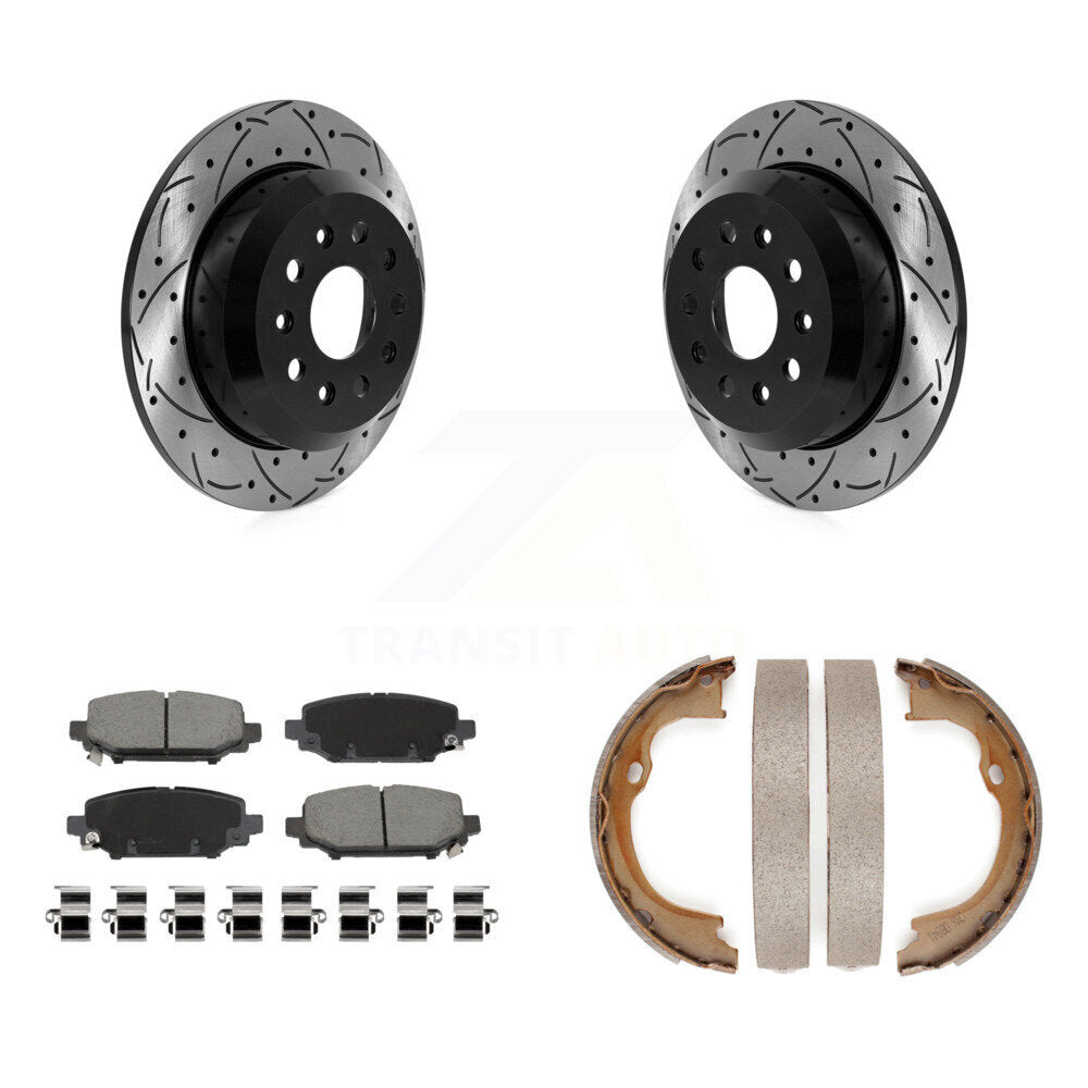 Transit Auto KDC-101403 Disc Brake Kit for 2018-2020 Jeep Wrangler - Rear product image