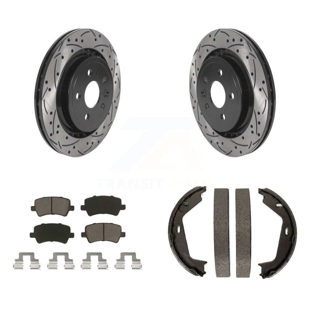 Transit Auto KDC-101405 Disc Brake Kit for 2007-2009 Volvo S80 - Rear product image