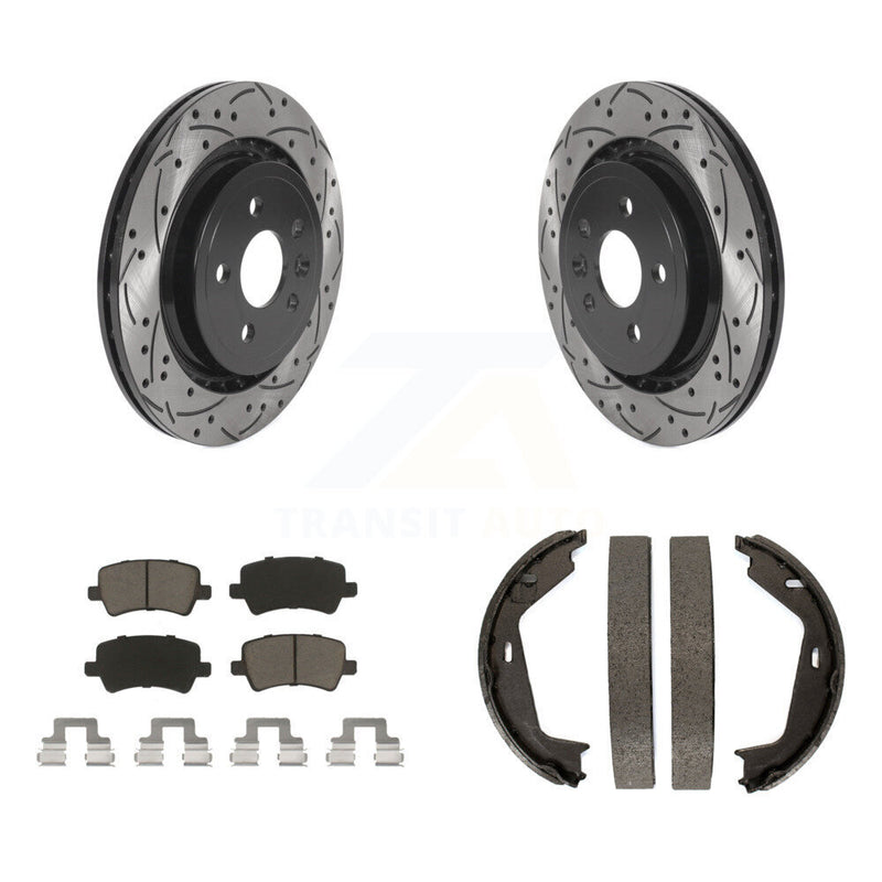 Transit Auto KDC-101405 Disc Brake Kit for 2007-2009 Volvo S80 - Rear product image