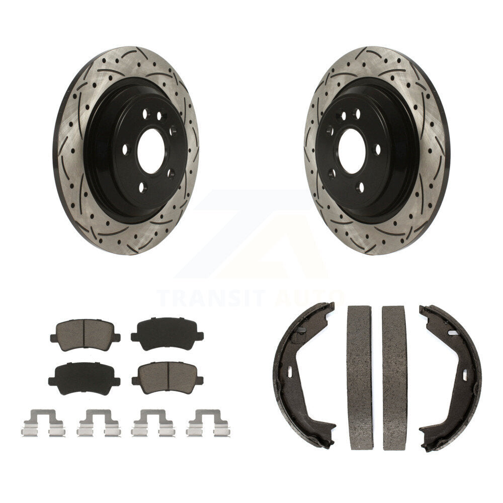 Transit Auto KDC-101406 Disc Brake Kit for 2007-2009 Volvo S80 - Rear product image