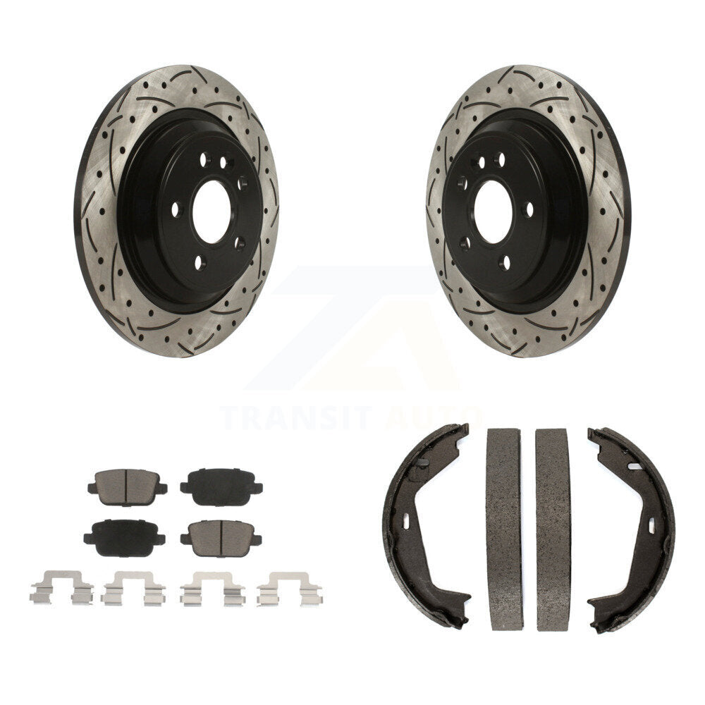 Transit Auto KDC-101407 Disc Brake Kit for 2008-2009 Volvo S80 - Rear product image